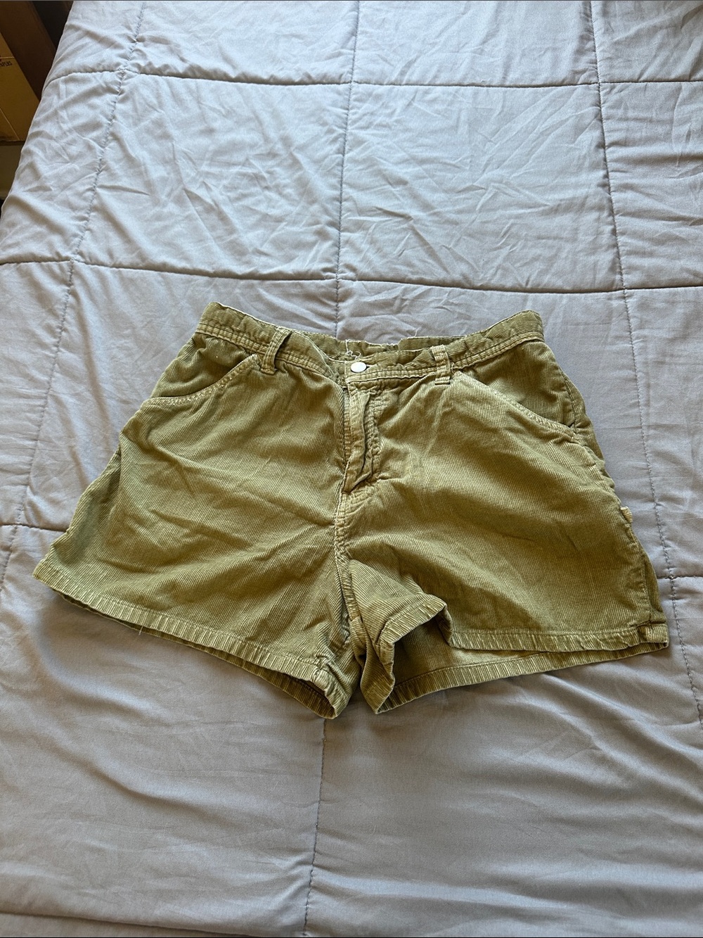 Vintage Bulldog corduroy shorts
